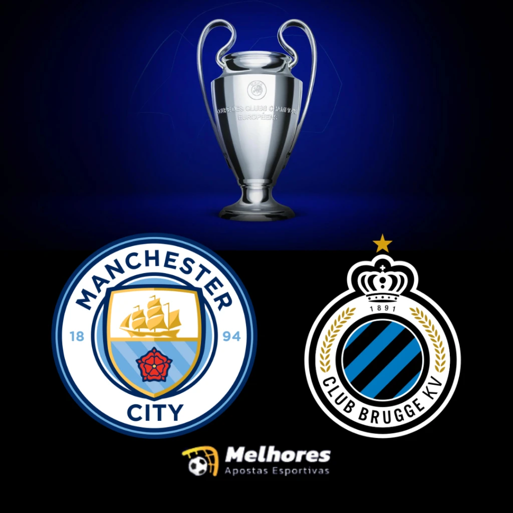 Palpite Manchester City x Brugge