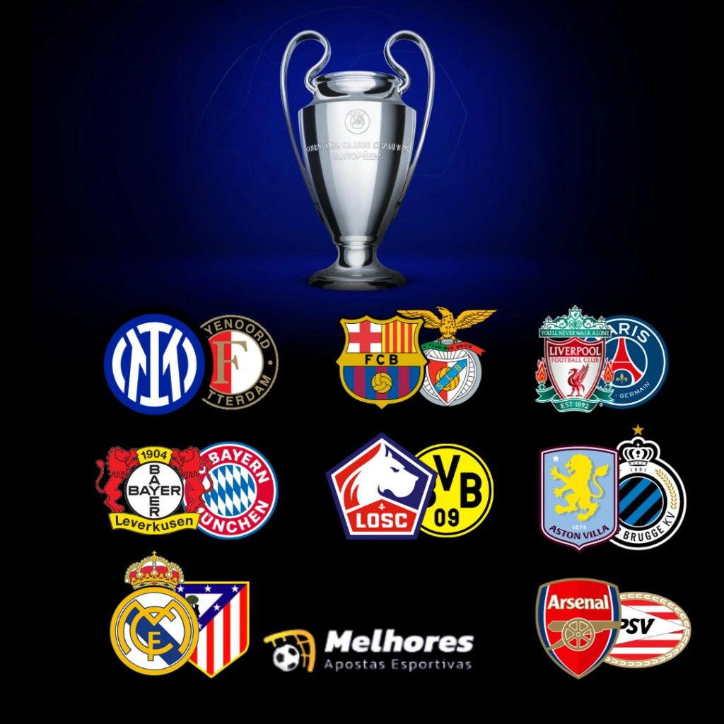 Palpites oitavas Champions League